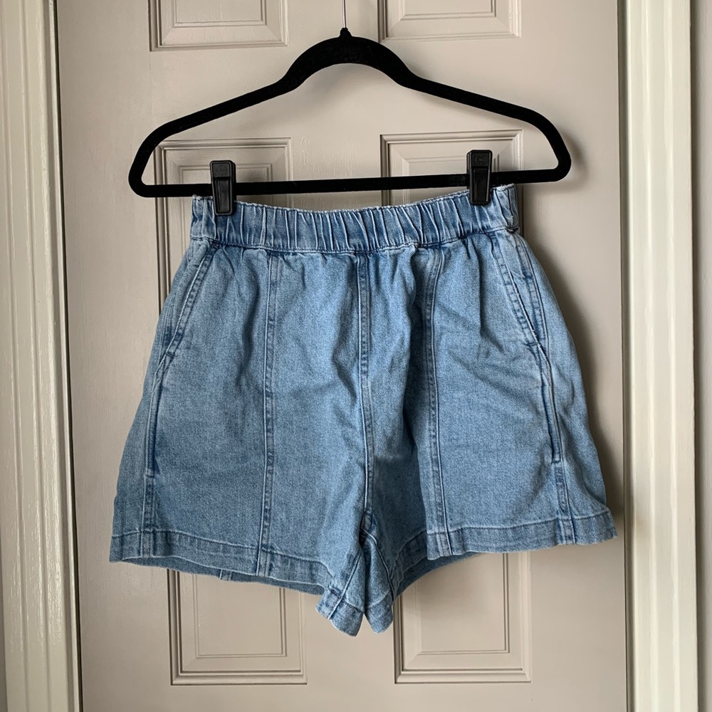 Madewell Denim Easy Pull On Shorts